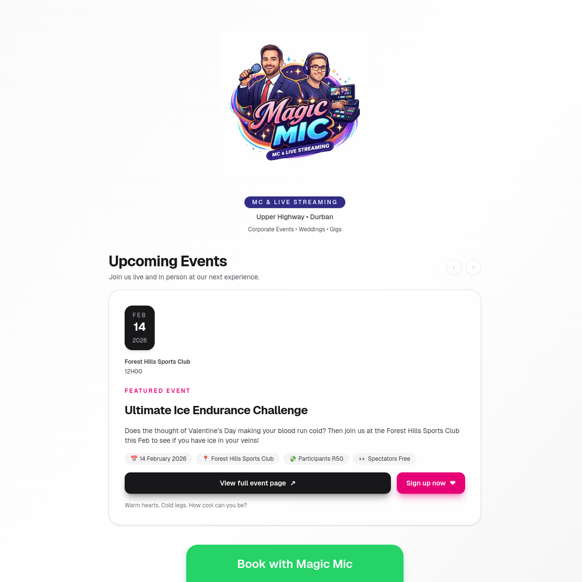 Magic Mic – MC & Live Streaming